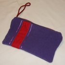 $20.50  Red Hat Ladies - Purple Soft Plush Clutch Bag - 5 X 9 Inches