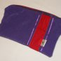 $20.50 Red Hat Ladies - Purple Soft Plush Clutch Bag - 5 X 9 Inches