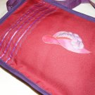 $33.50  Red Hat Ladies – One Of A Kind Shimmery Red Soft Sided Shoulder Bag 9 X 12 Inches