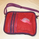 $33.50  Red Hat Ladies – One Of A Kind Red Plush Soft Sided Shoulder Bag 9 X 12 Inches