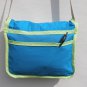 $45 SALE ITEM-Multi Colored Turquoise Paisley Cotton Canvas Shoulder-Cross Body Bag