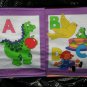 $20.50 Cloth Book 7X10-"Dexter The Dinosaur Learns All About Letters" 10 Pages-Machine Washable
