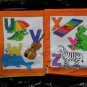 $20.50 Cloth Book 7X10-"Dexter The Dinosaur Learns All About Letters" 10 Pages-Machine Washable