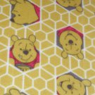 $21.75  Antipill Fleece Throw 45" x 45"  Yellow Pooh Bear-and 14" X 14" Lovey For the Child to Hold