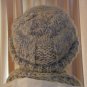 $95.50   Pale Blue and Light Tan Cap and Scarf 100% Wool Yarn (Adult Size)