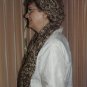 $95.50 Browns and Cream Cap And Scarf 100% Wool Yarn (Adult Size)