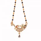 Divaz traditional design Gold color Pearl mangalsutra for women