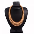 Divaz Golden color contemparay Necklace for Girls