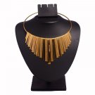 Divaz Golden color contemparay Necklace for Girls