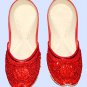 Red Flat Shoes For Women's PR-107