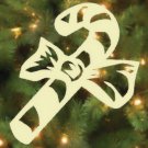 Ribbon Candy Cane - Christmas Tree Ornament