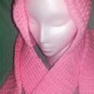 Ribbed Hooded Scarf