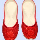 Red Flat Shoes For Women's PR-107