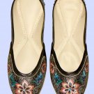 Leather Beaded Khussa Shoes GR-725