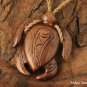 Koa Wood Turtle Necklace KOA1111