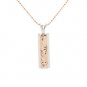 ESP3218 Raised Scrolling PG 6*4mm Vertical Pendant