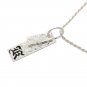 ESP2528 Double Plate Scroll K Pendant