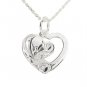 ESP2856 Scroll Heart w/Scroll Heart Pendant