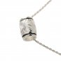 ESP3138 Engraving Barrel with Black border Pendant(M)