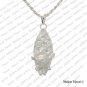 Turtle Scroll Surfboard Hawaiian Silver Pendant Necklace SP27101