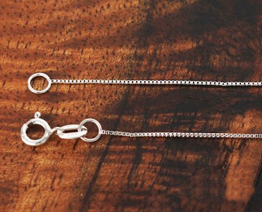 14K Solid Gold Box Chain