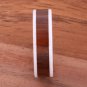 Original Koa Wood High-tech Ceramic Wedding Ring Flat 6mm TUR4016