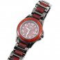 Women's Natural Rosewood Black Ion-Plated Classic Dial Watch W9003LB1