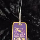 Omega Psi Phi Fraternity Luggage Tag