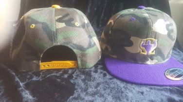 Omega Psi Phi Fraternity Camoflaguged Dad Hat Cap