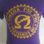 OMEGA PSI PHI FRATERNITY  T- SHIRT SIZE:SMALL