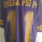 OMEGA PSI PHI FRATERNITY FOOTBALL JERSEY TEE SIZE: 3X