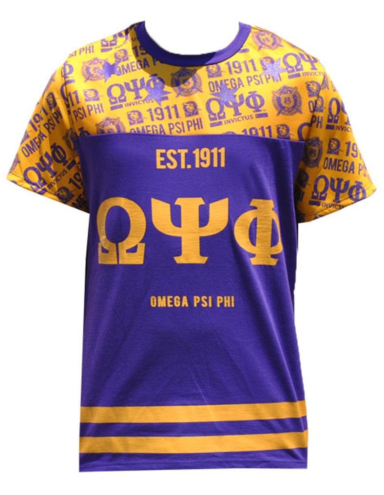 OMEGA PSI PHI FRATERNITY SUBLIMATION T SHIRT