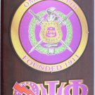 OMEGA PSI PHI FRATERNITY FOUNDERS WALL PLAQUE
