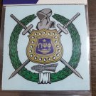 OMEGA PSI PHI FRATERNITY DECAL STICKER
