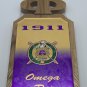 OMEGA PSI PHI FRATERNITY WOOD PADDLE WALL PLAQUE