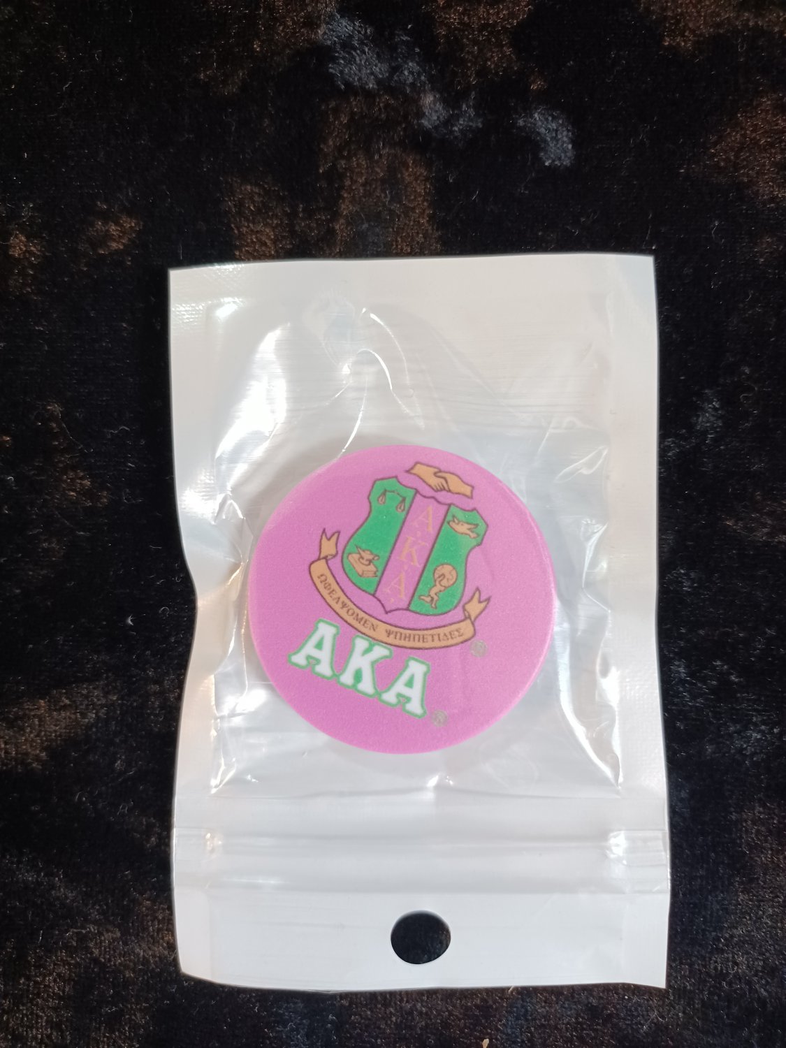 AKA ALPHA KAPPA ALPHA SORORITY CELL PHONE GRIP