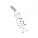 PHI BETA SIGMA FRATERNITY STERLING SILVER LAVALIERE PENDANT