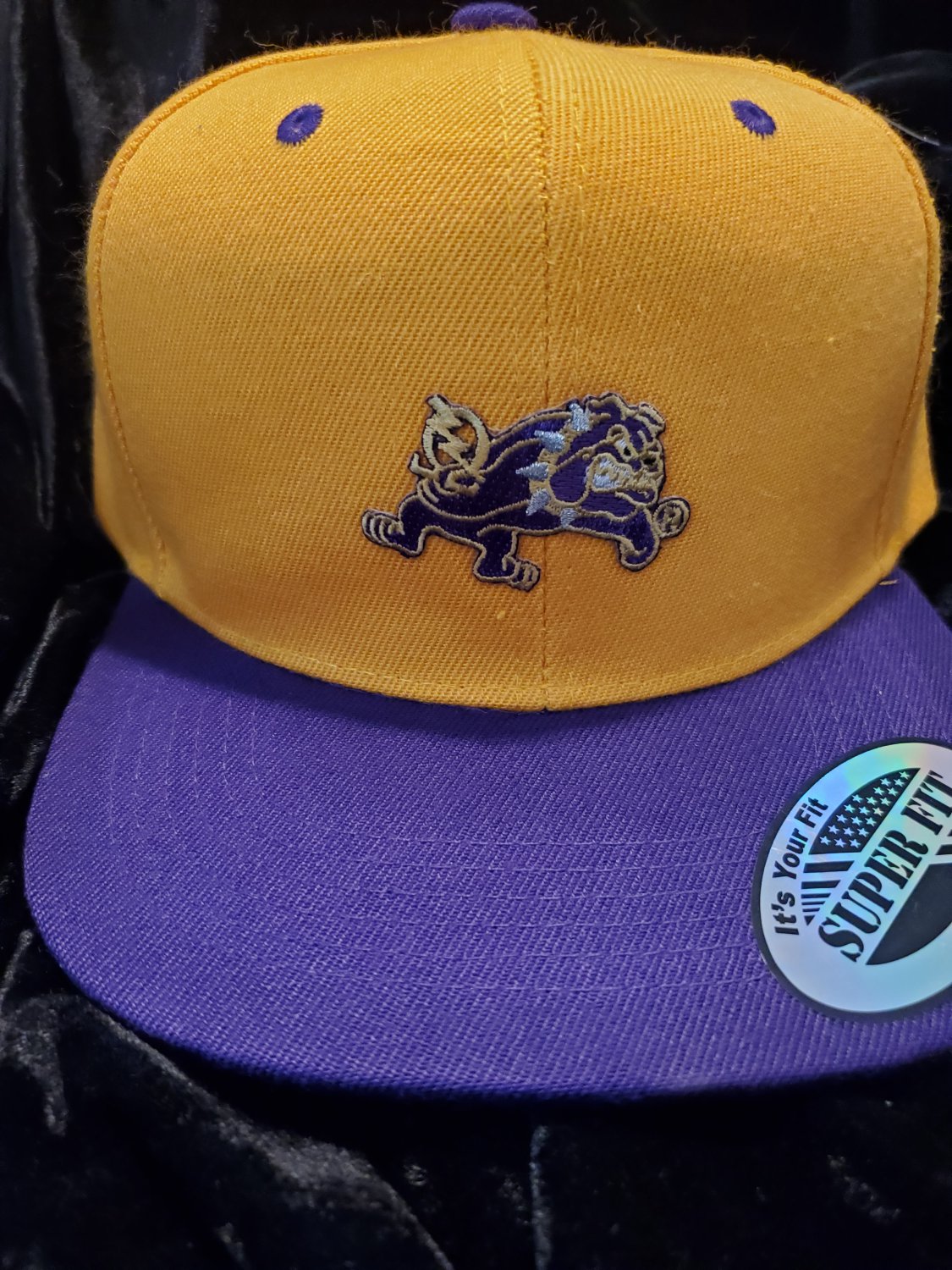 Omega Psi Phi Fraternity Purple Gold Baseball Cap