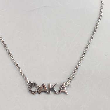 AKA ALPHA KAPPA ALPHA SORORITY Metal Necklace