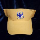 Omega Psi Phi Fraternity Gold Sun visor hat