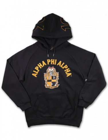 ALPHA PHI ALPHA PULLOVER HOODIE with chenille letters