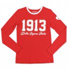 DELTA SIGMA THETA LONG SLEEVE TEE RED DELTA SIGMA THETA LONG SLEEVE TEE RED