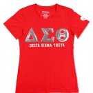 DELTA SIGMA THETA SEQUIN PATCH TEE RED