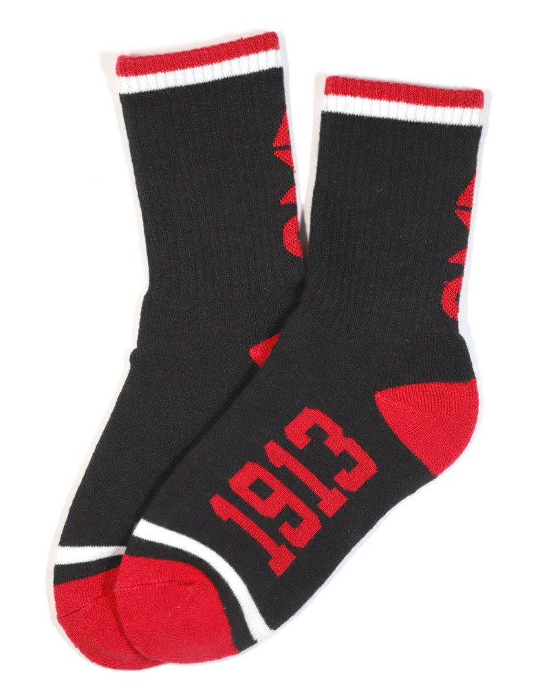 DELTA SIGMA THETA SOCKS BLACK