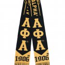Alpha Phi Alpha SCARF BLACK Alpha Phi Alpha SCARF BLACK