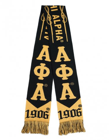 Alpha Phi Alpha SCARF BLACK