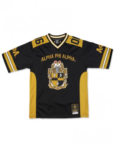 Alpha Phi Alpha FOOTBALL JERSEY BLACK