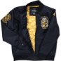 Alpha Phi Alpha BOMBER JACKET BLACK