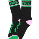 ALPHA KAPPA ALPHA SOCKS BLACK