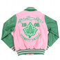 ALPHA KAPPA ALPHA WOOL JACKET Pink / Green